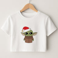 Baby Yoda Crop Top