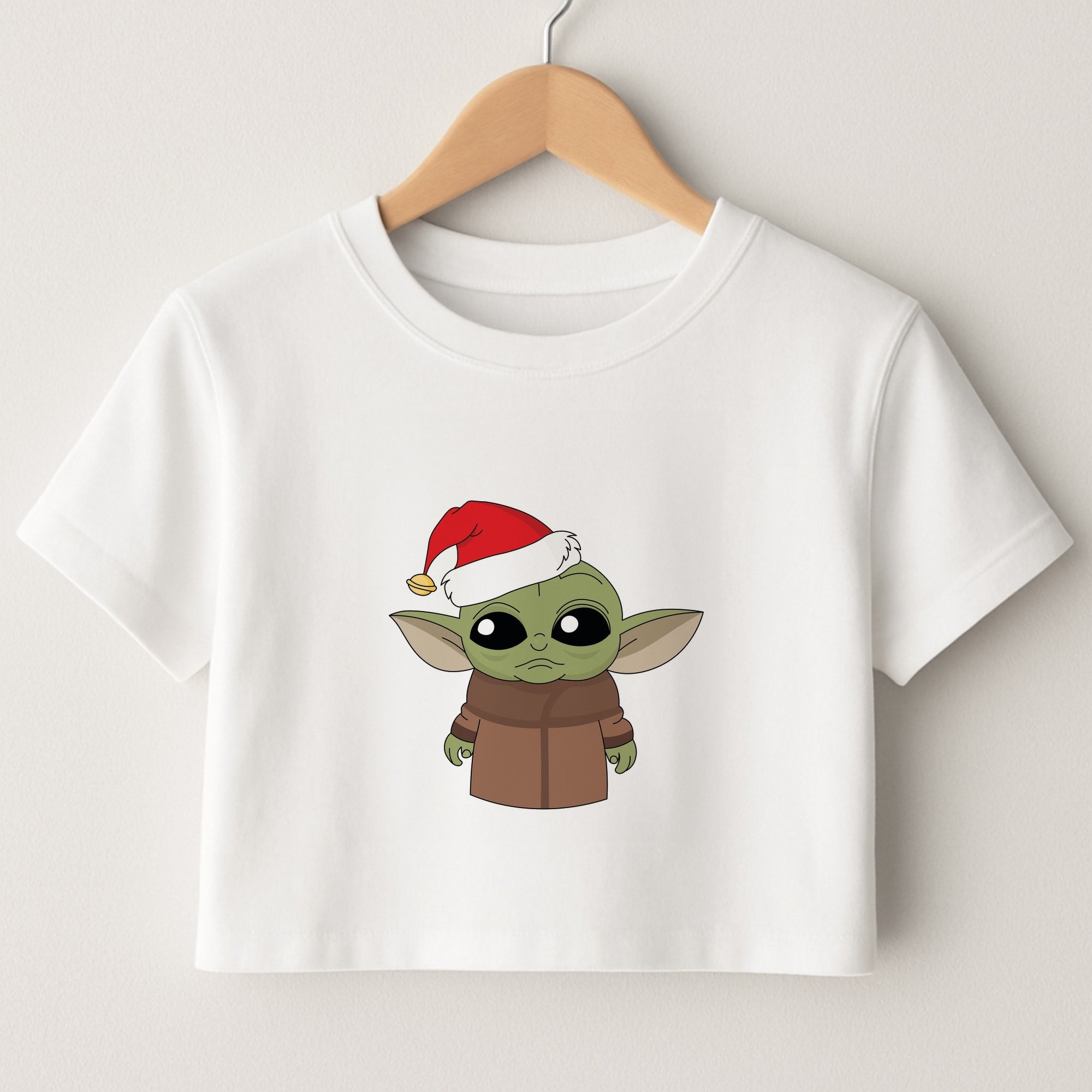 Baby Yoda Crop Top