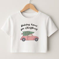 Driving Home For Christmas - Christmas Songs Crop Top