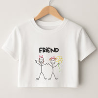 Friend - Abrams Crop Top