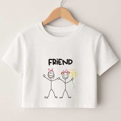 Friend - Abrams Crop Top