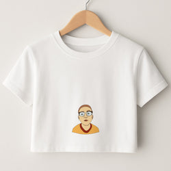 Know-It-All - Polar Christmas Crop Top