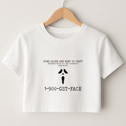 1-800-GST-FACE - Scream Crop Top