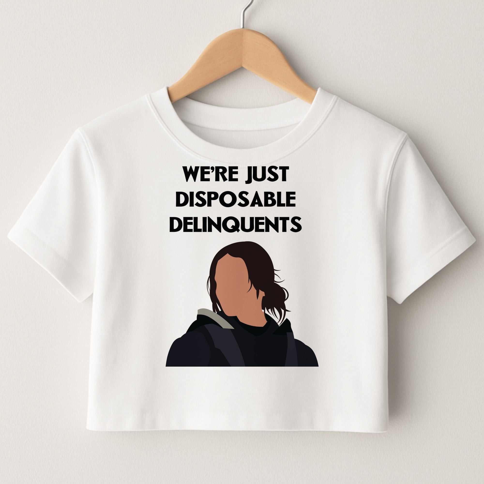 Disposable Delinquents Crop top