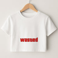 Wasted - Video Game Crop Top