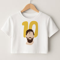 Number 10 - Messi Crop Top