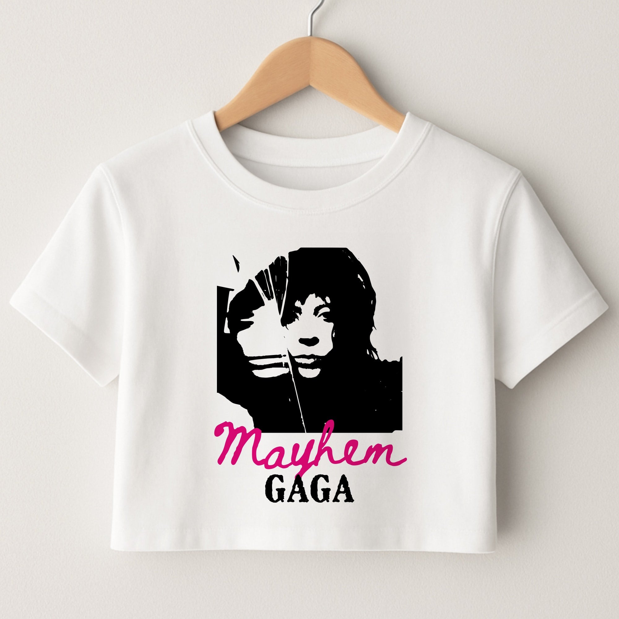 Pink Mayhem Gaga Crop Top