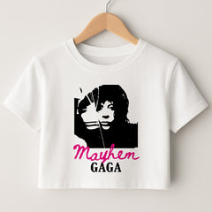 Pink Mayhem Gaga Crop Top