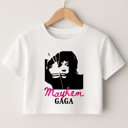 Pink Mayhem Gaga Crop Top