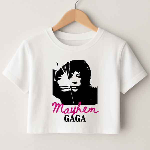 Pink Mayhem Gaga Crop Top