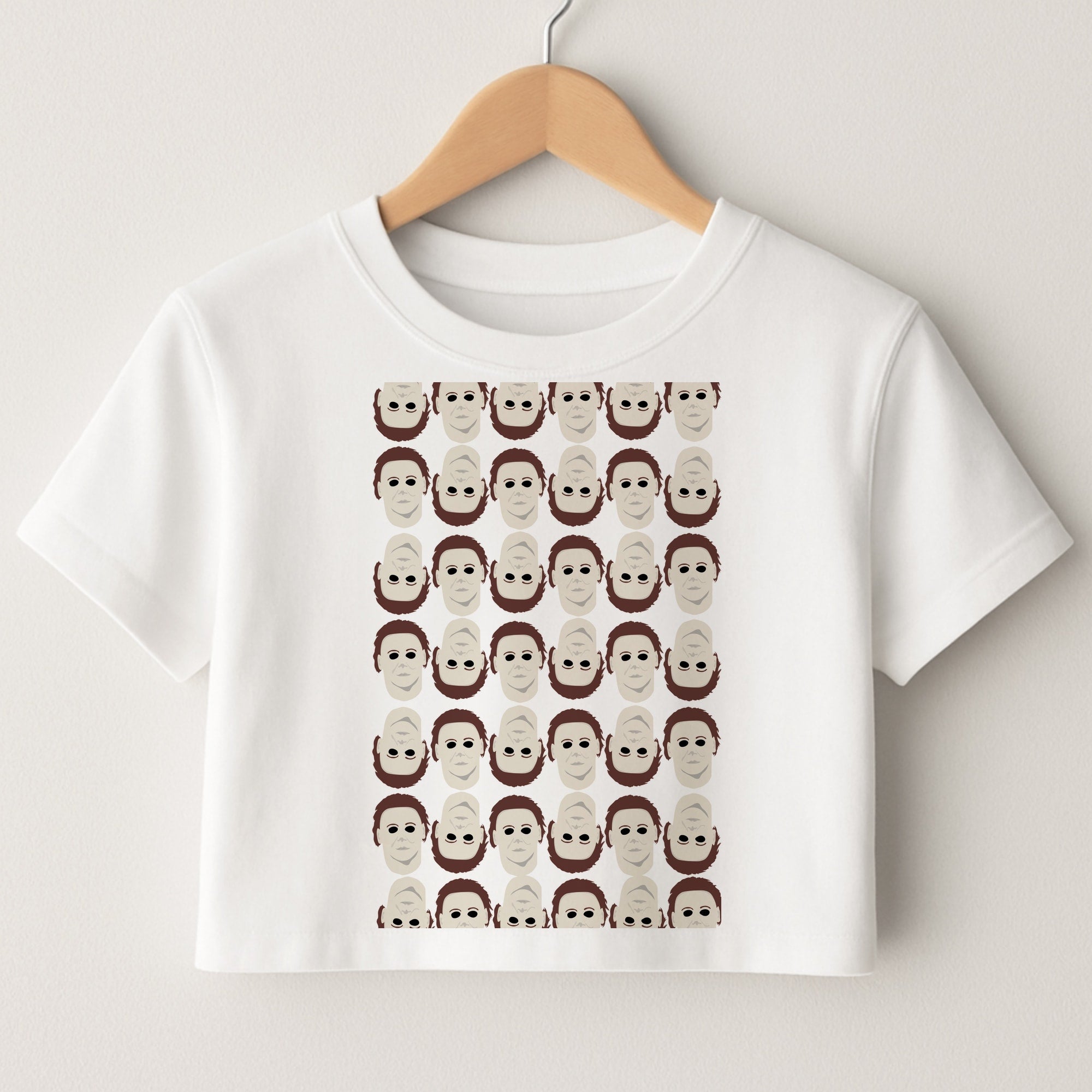 Collage - Michael Myers Crop Top