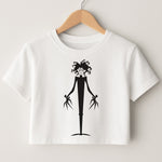 Cartoon - Scissorhands Crop Top