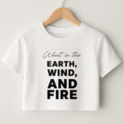 What In The Earth, Wind And Fire Crop Top 1