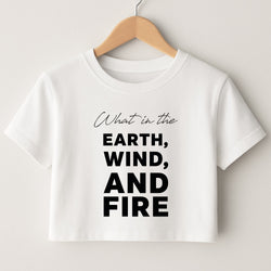 What In The Earth, Wind And Fire Crop Top