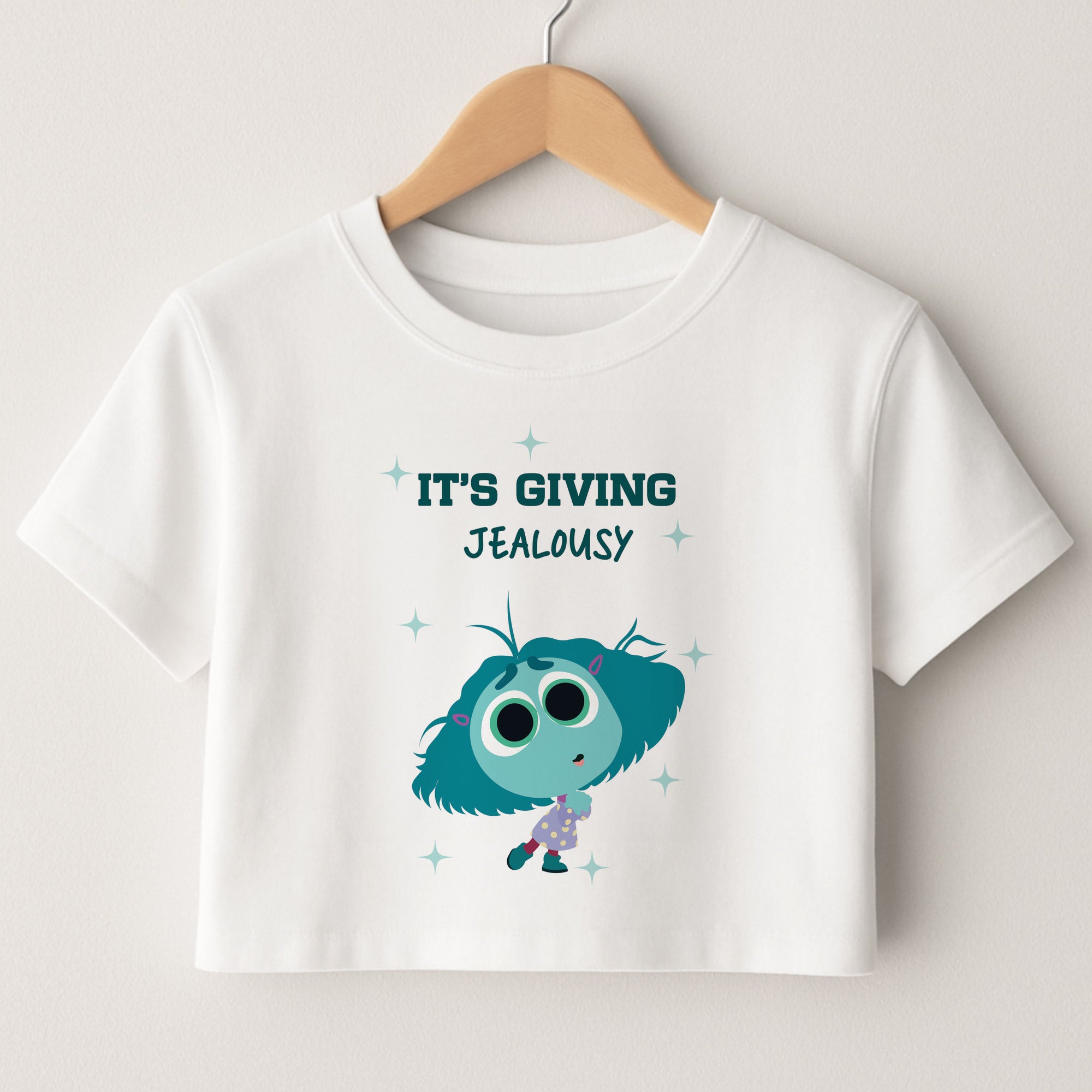 It's Giving Jelousy - Inside Out Crop Top