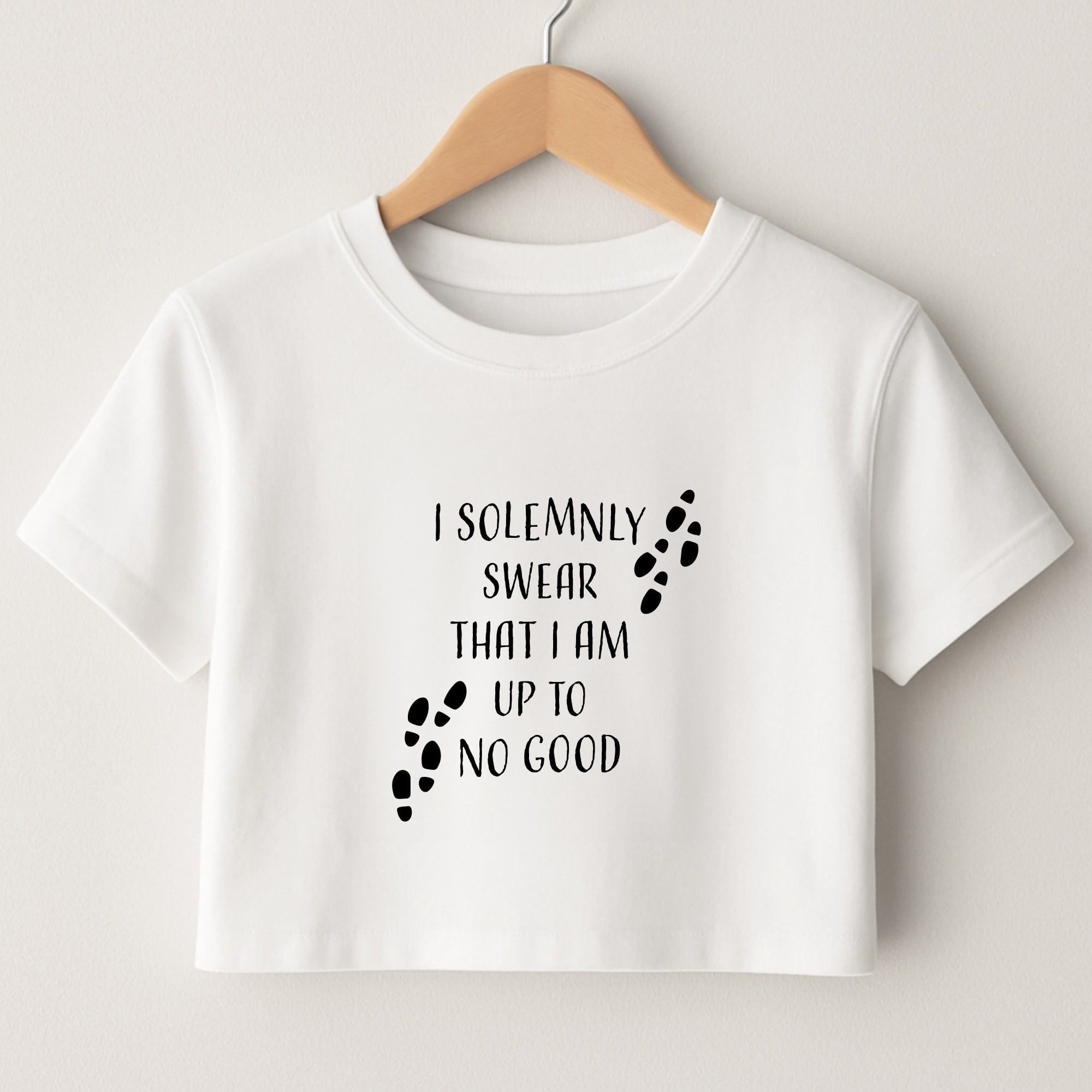 I Solemnly Swear Crop Top