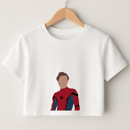 Spiderman Crop Top