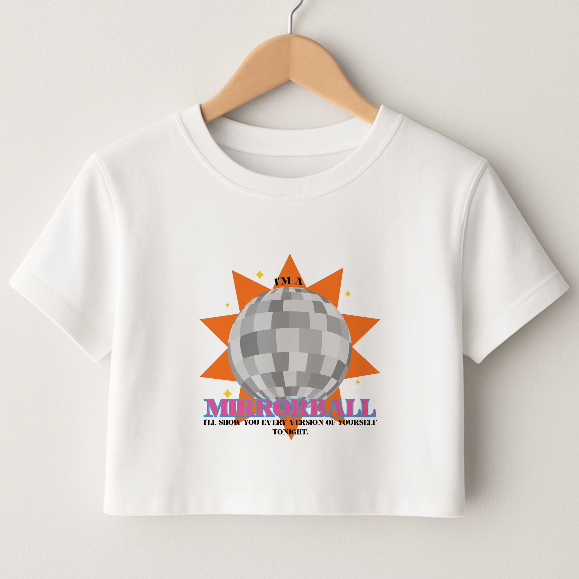 Mirrorball - Taylor Crop Top