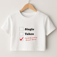 Mentally Dating Benson Crop Top