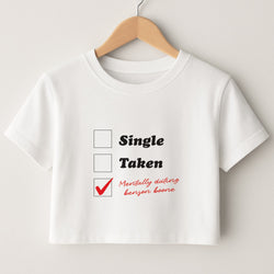 Mentally Dating Benson Crop Top
