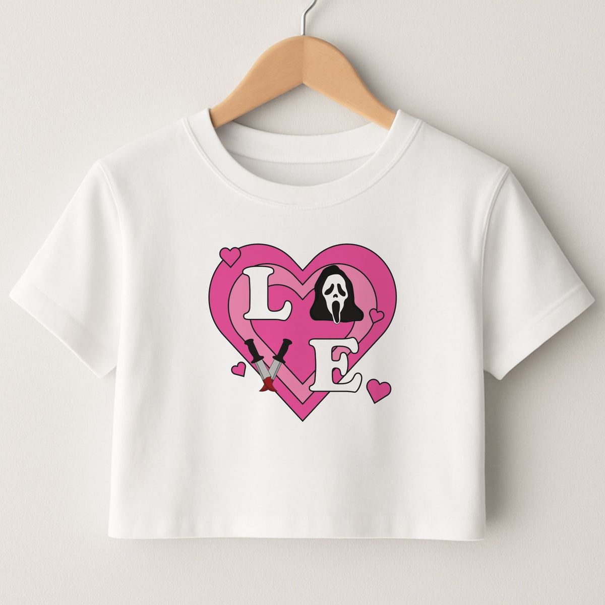 Love Ghost Crop Top