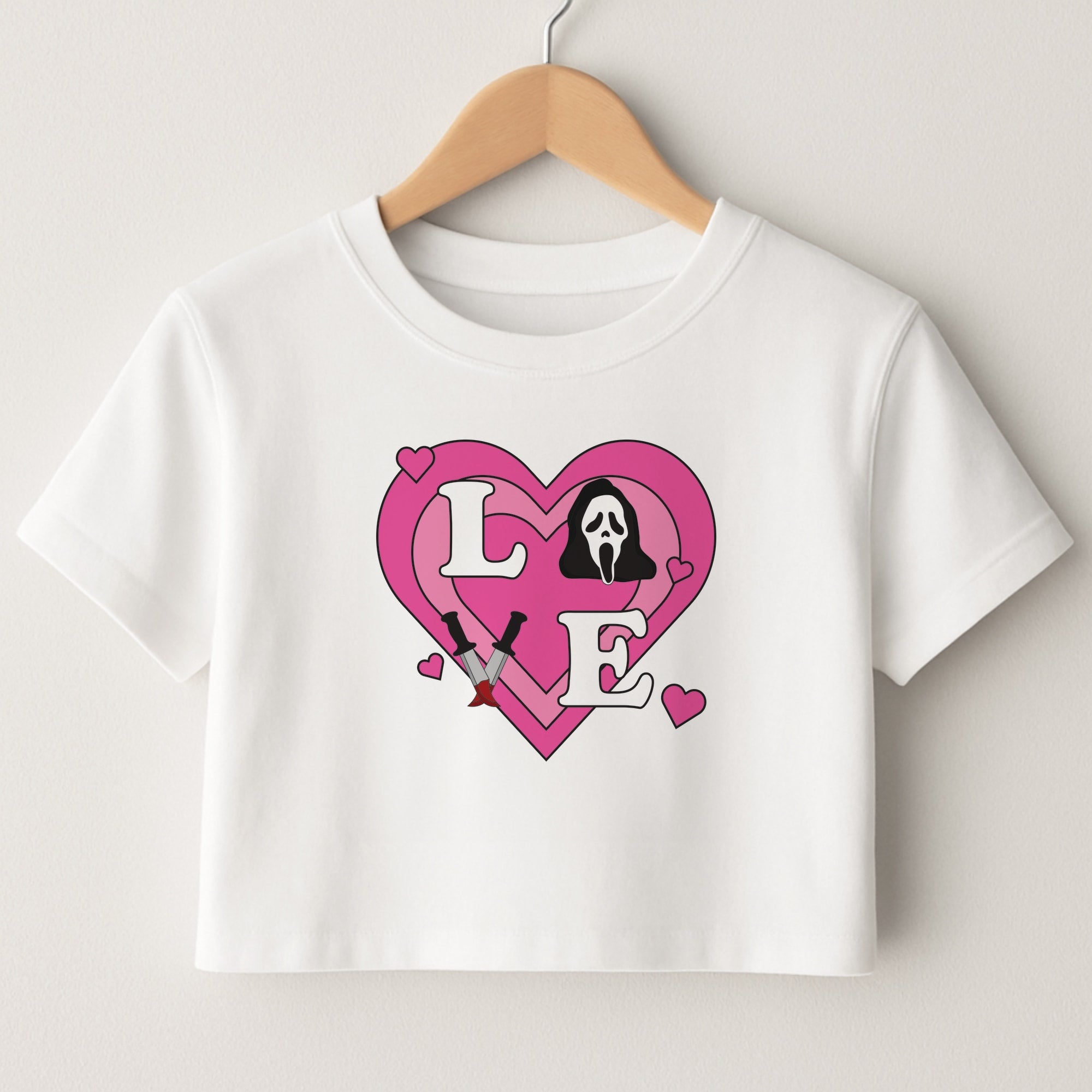 Love Ghost Crop Top