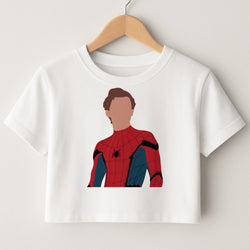 Spiderman Crop Top