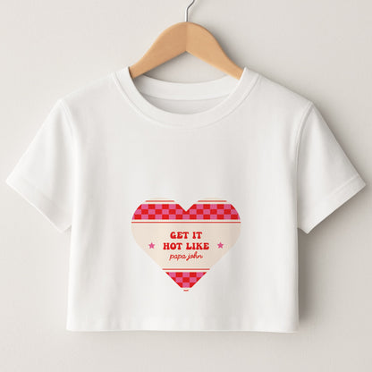 Get It Hot Like Papa John - Chappell Crop Top