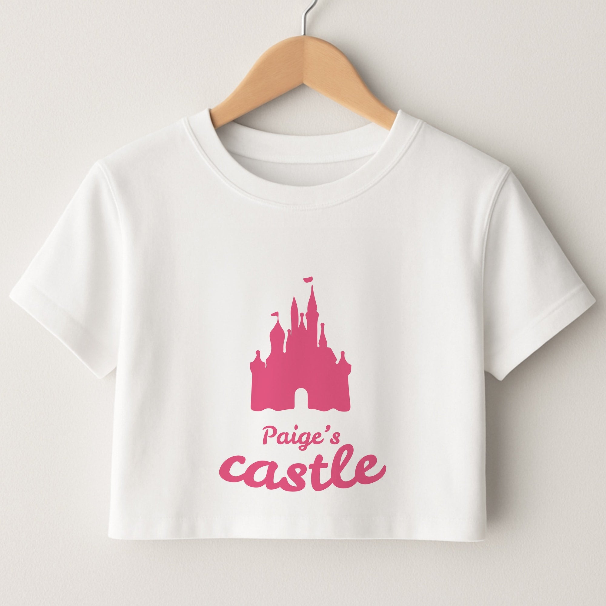 Fairytale Castle - Personalised Fairytale Crop Top