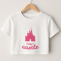 Fairytale Castle - Personalised Fairytale Crop Top