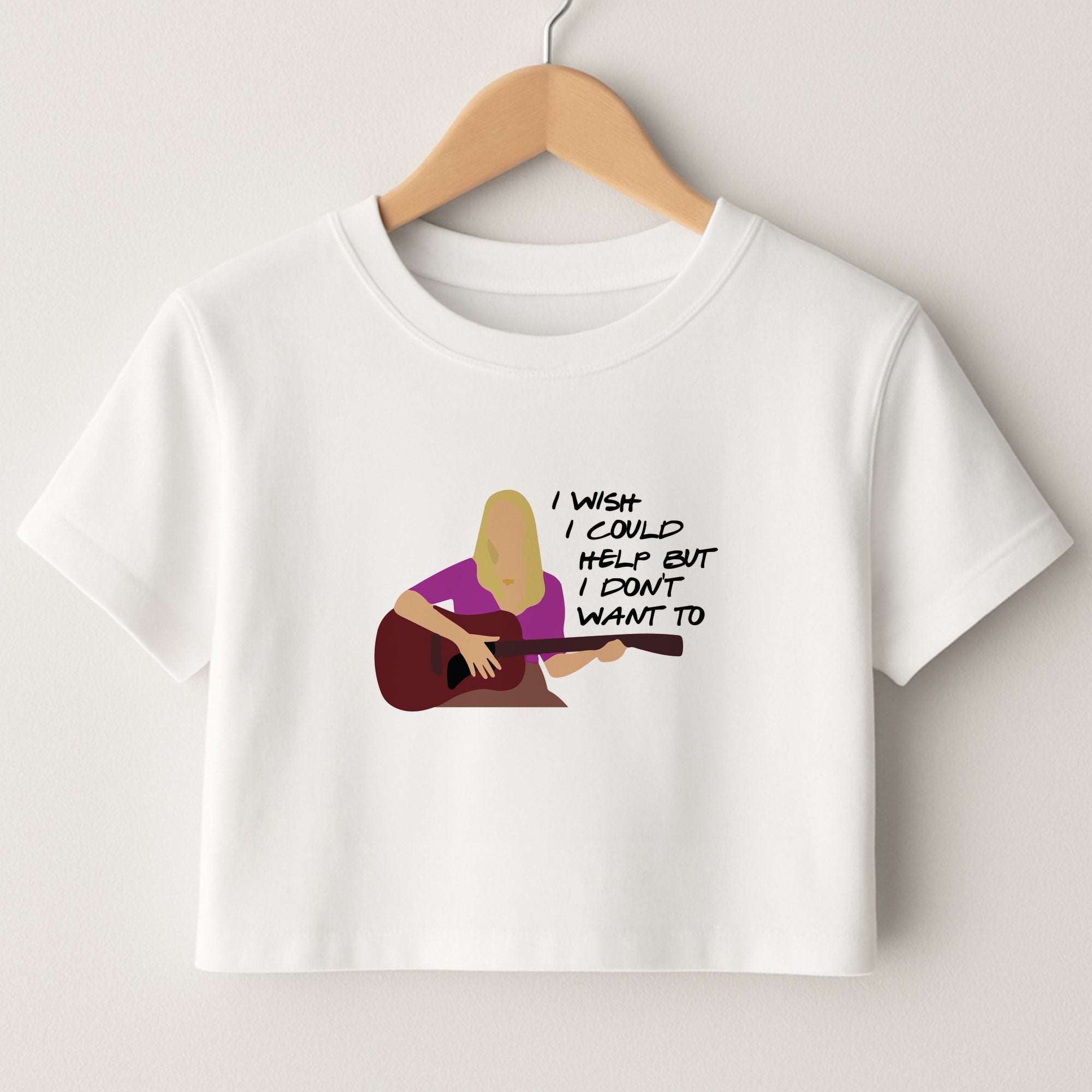 I Wish I Could Help But I Don't Want To Crop Top