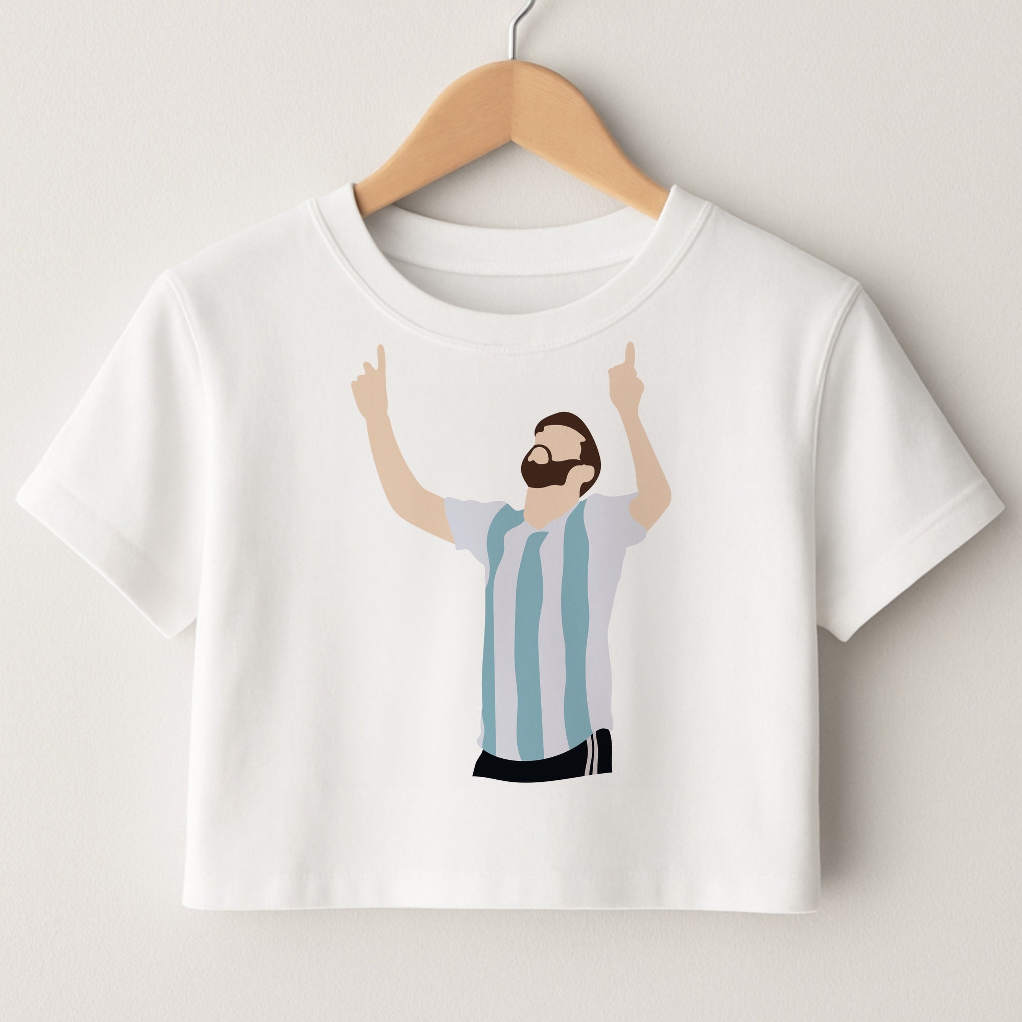 Argentina - Messi Crop Top