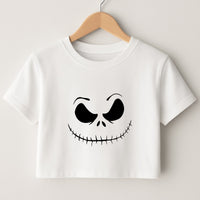 Pink Jack Skeleton Crop Top