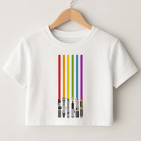 Lightsabers Crop Top