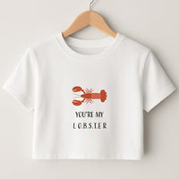 You're My Lobster Crop Top