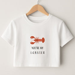 You're My Lobster Crop Top