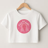 Call Me Back Ghostface - Scream Crop Top