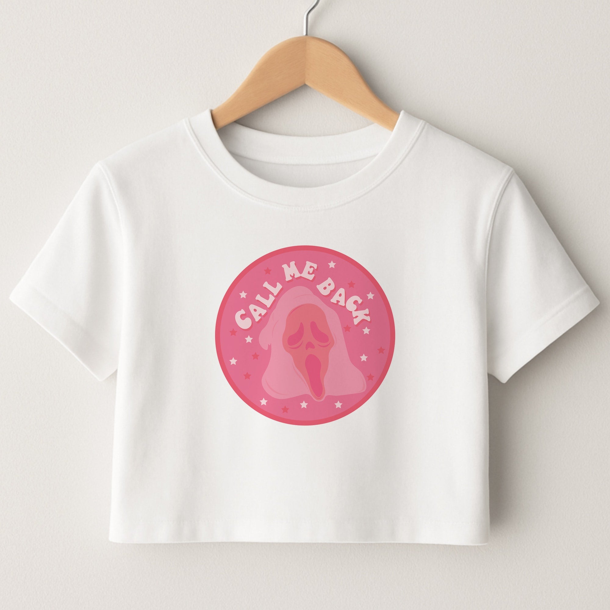Call Me Back Ghostface - Scream Crop Top