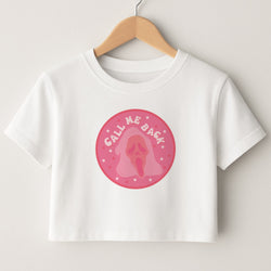 Call Me Back Ghostface - Scream Crop Top