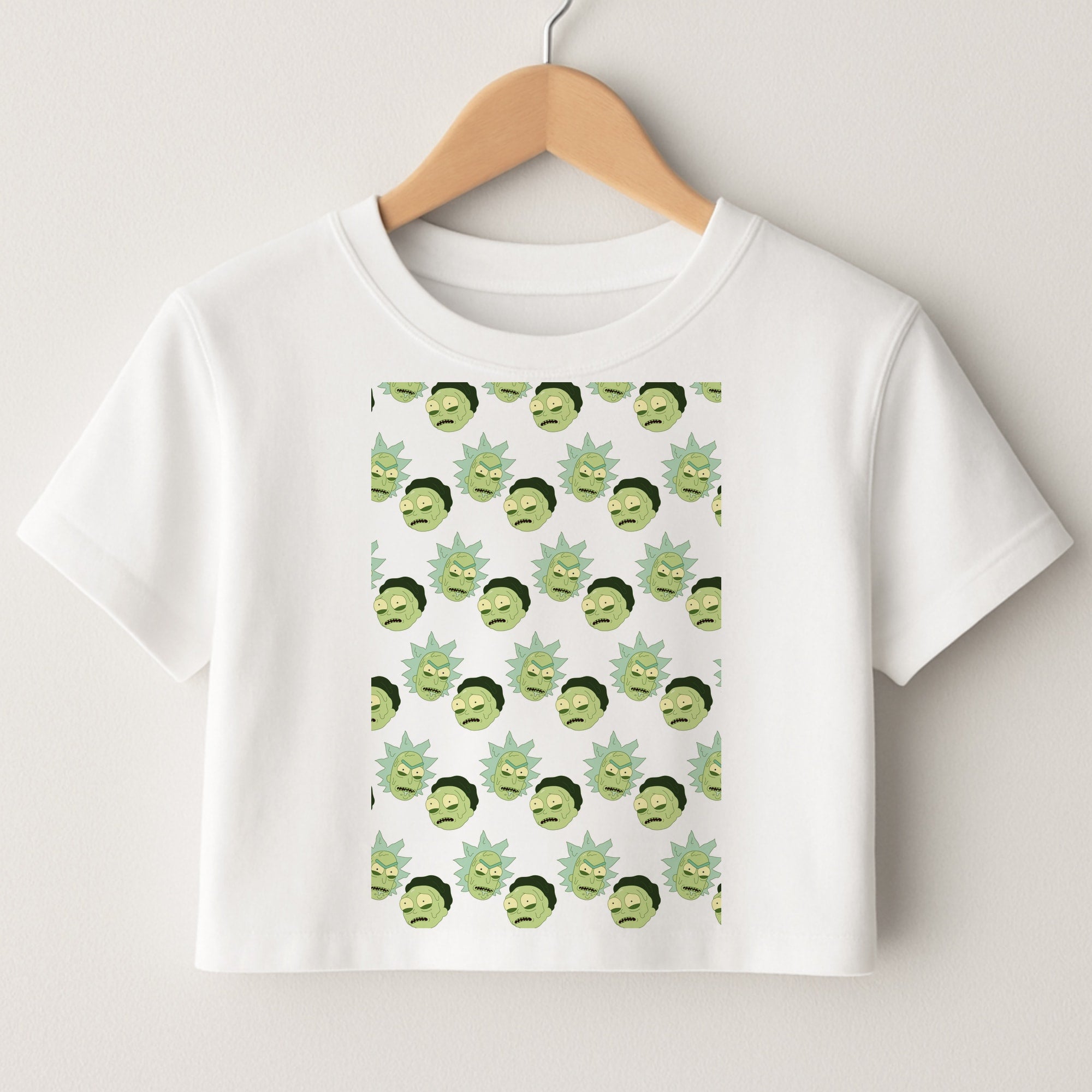 R&M Pattern Crop Top