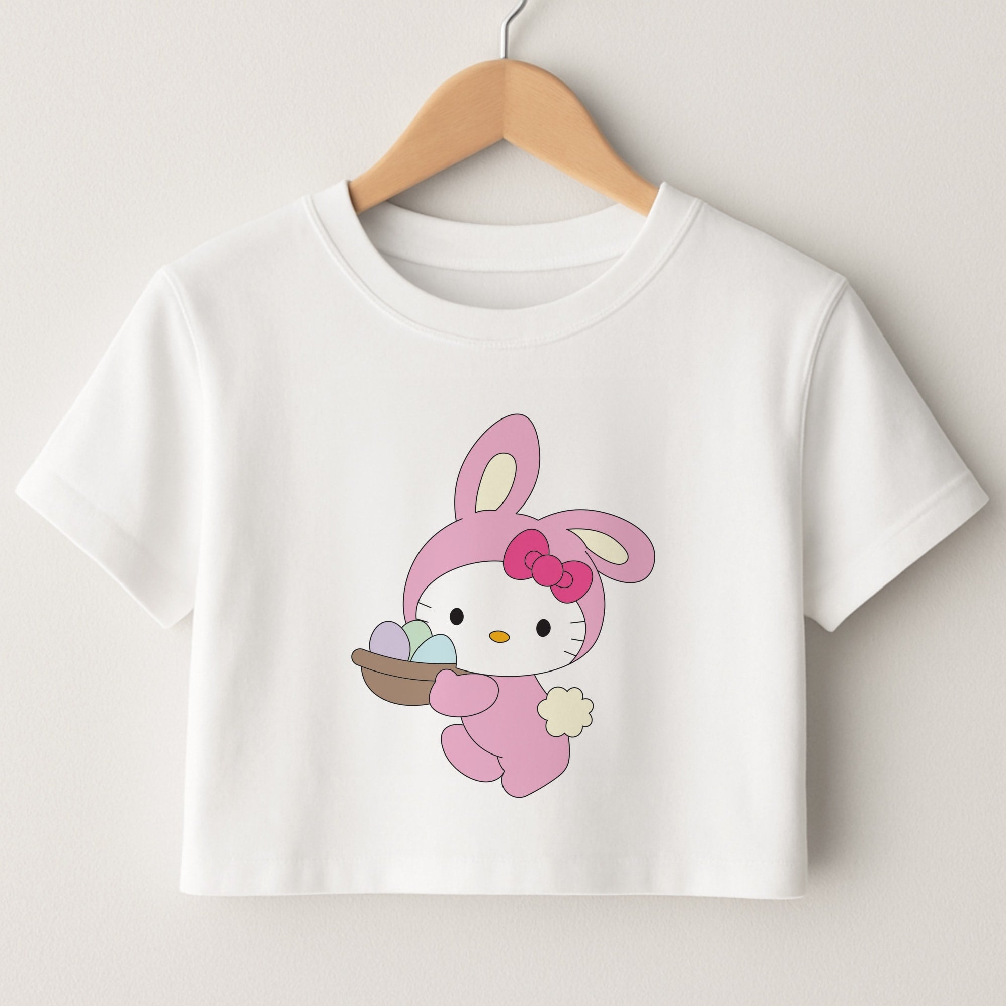 Cute Bunny 2025 Crop Top