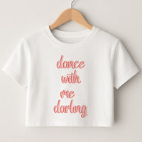 Dance With Me Darling - Fender Crop Top