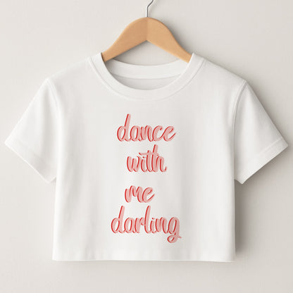 Dance With Me Darling - Fender Crop Top