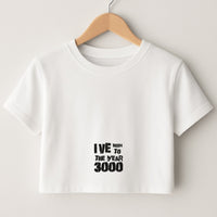 I've Been To The Year 3000 - Bust Band Crop Top