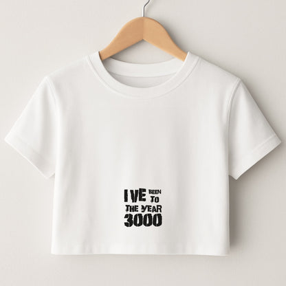 I've Been To The Year 3000 - Bust Band Crop Top