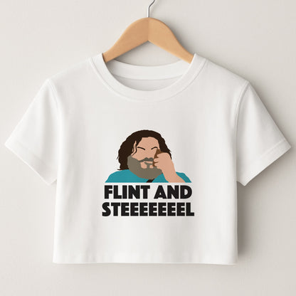 Flint And Steel Crop Top