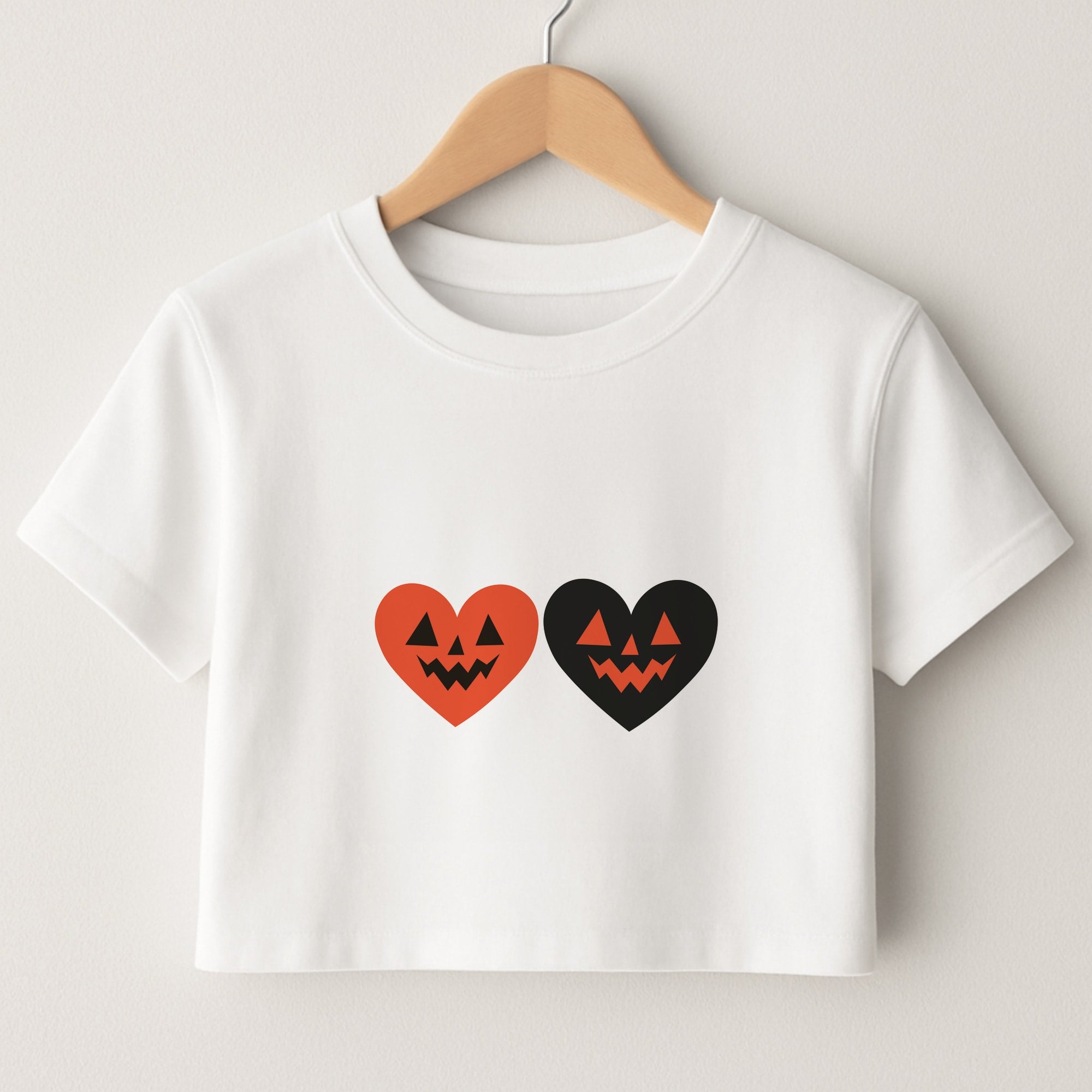 Halloween Pattern 13 Crop Top