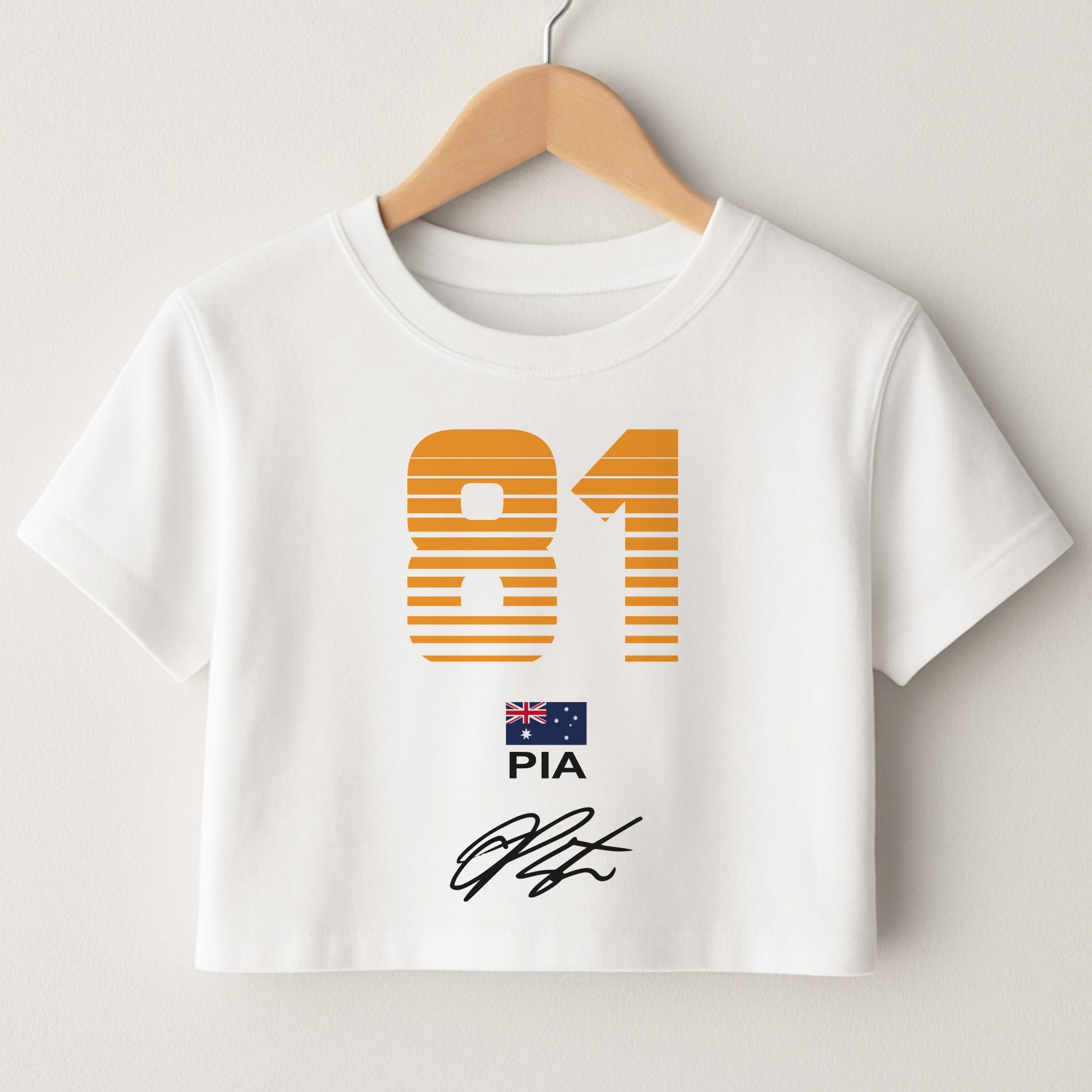 Piastri - F1 Crop Top