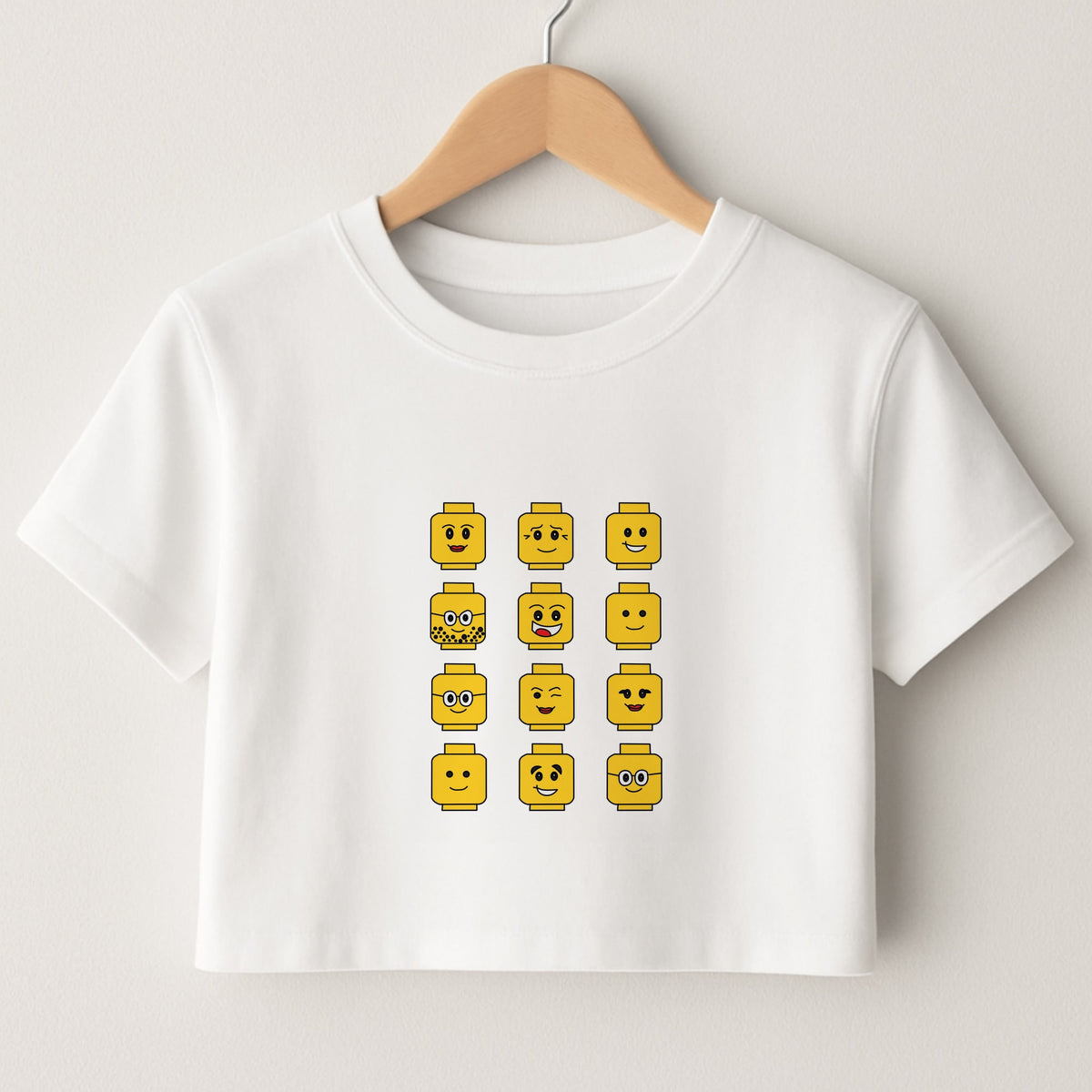 Characters - Bricks Crop Top