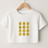 Bricks Crop Tops
